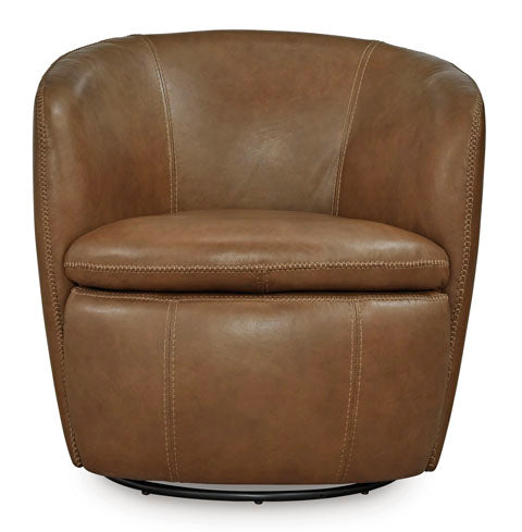 Kierreys Leather Swivel Chair