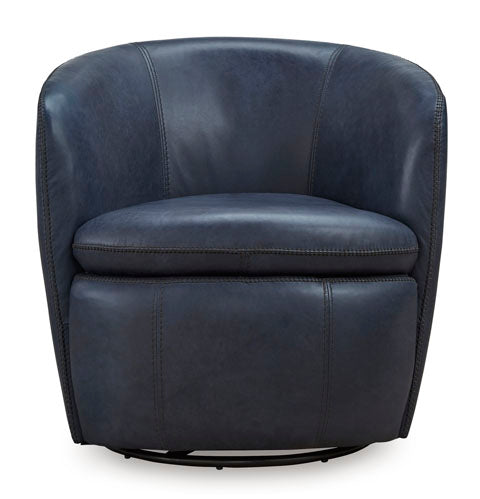 Kierreys Leather Swivel Chair