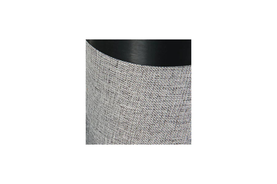 Jorvalee Gray Accent Table with Speaker