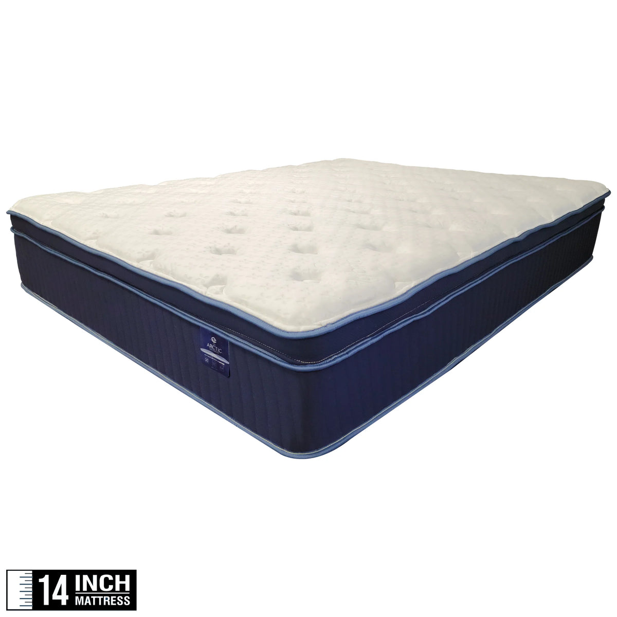 Arctic Luxury Box Top Mattress A4 - 14" Cooling, Gel Foam-10 Year Warranty