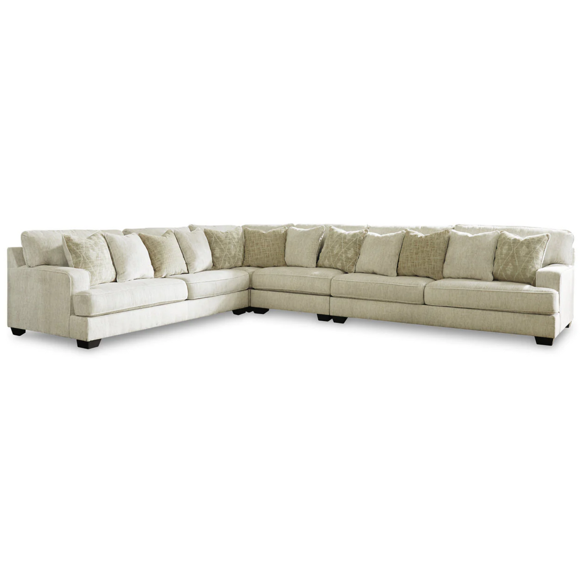 Rawcliffe Parchment 4-Piece Sectional