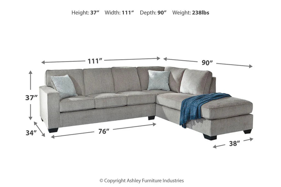 Altari 2-Piece Chaise Sectional