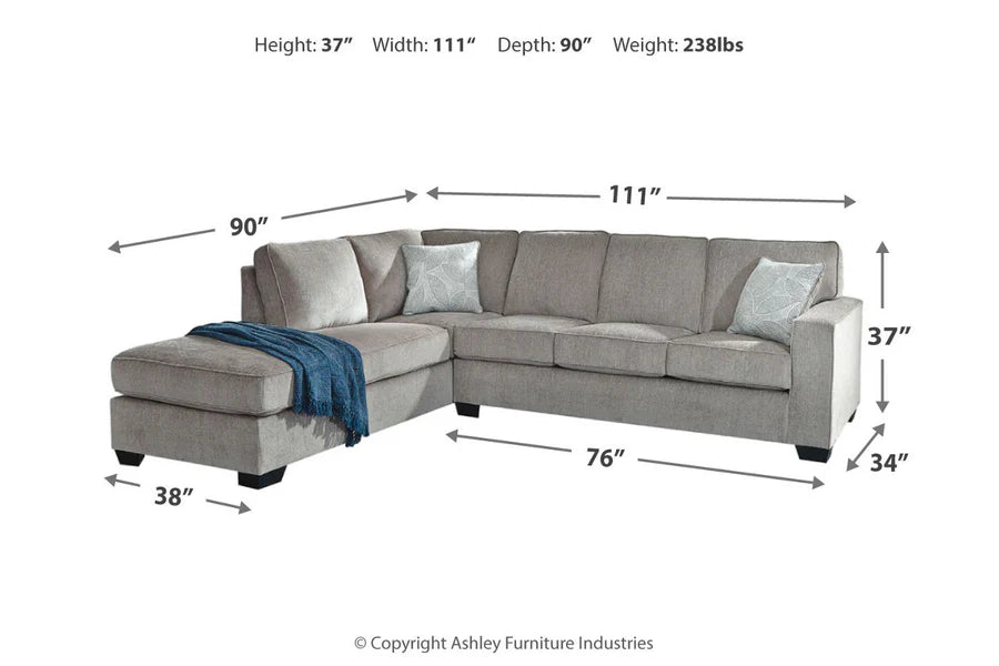 Altari 2-Piece Chaise Sectional