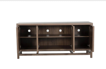 Arden Alegro Walnut 4-Door Console