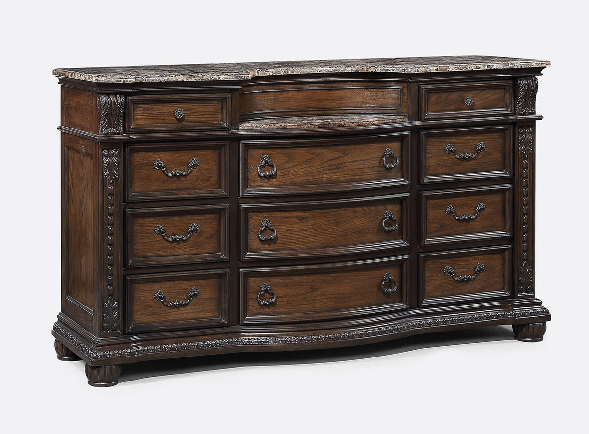 Stanley Upholstered Sleigh Bedroom Set
