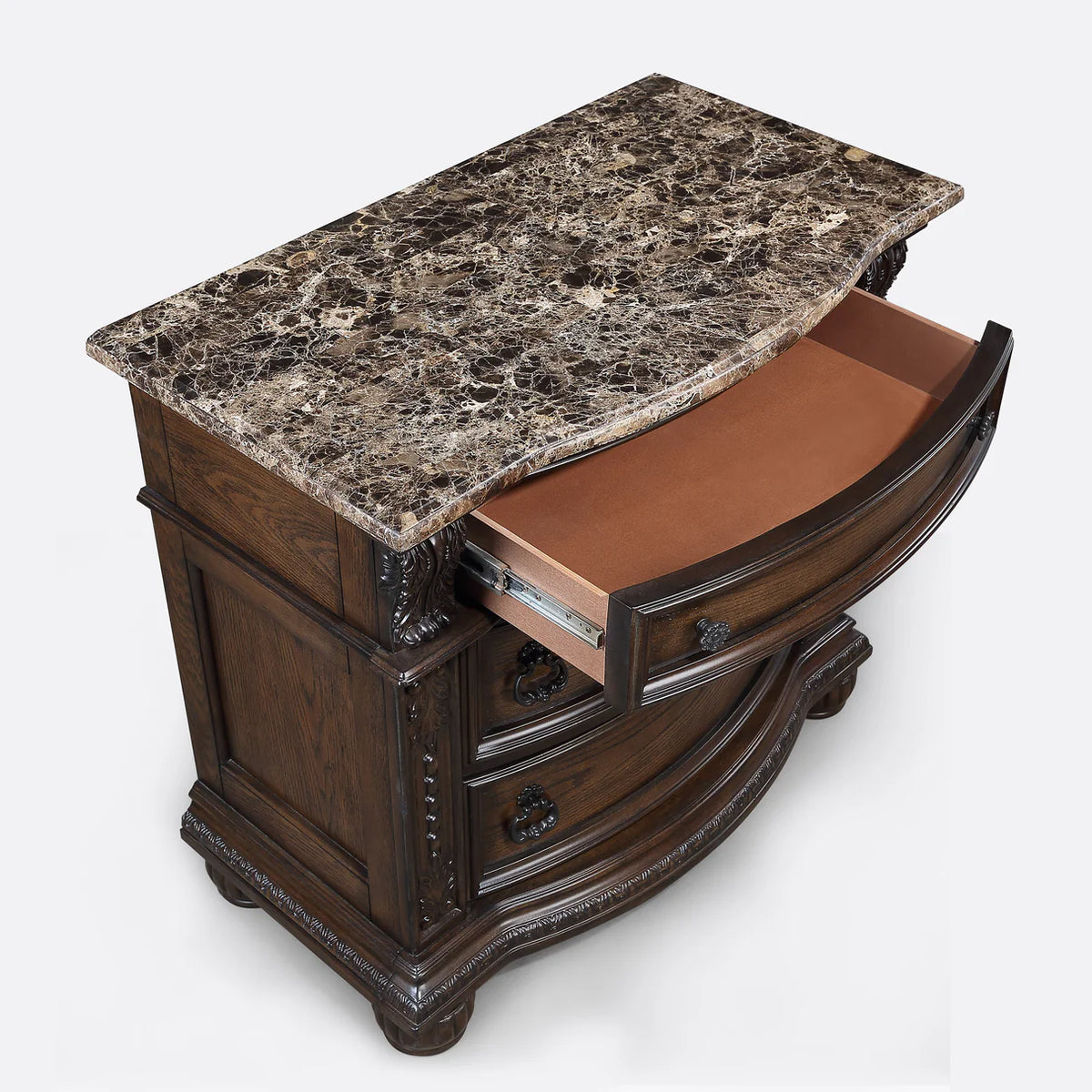 Stanley Upholstered Sleigh Bedroom Set