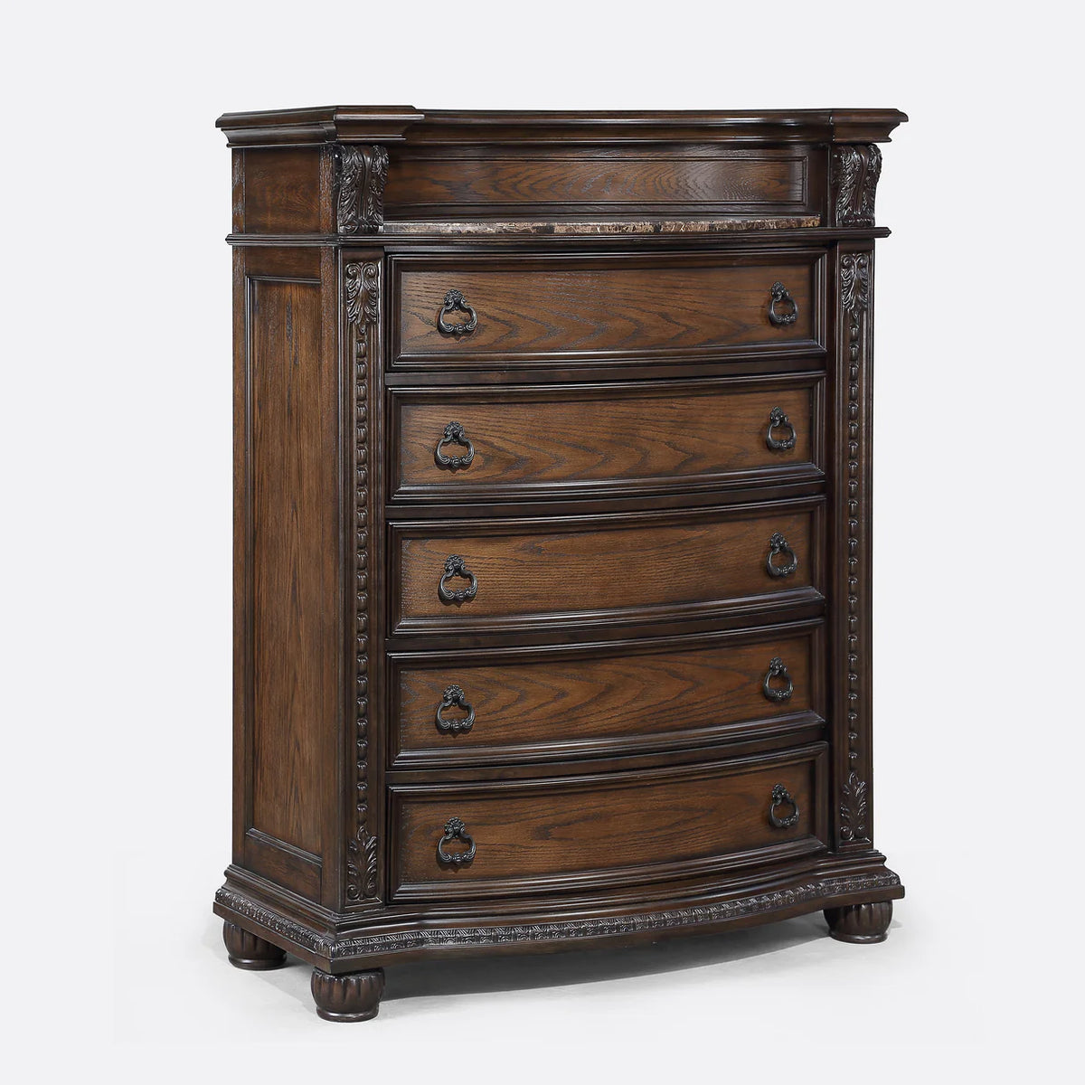Stanley Upholstered Sleigh Bedroom Set