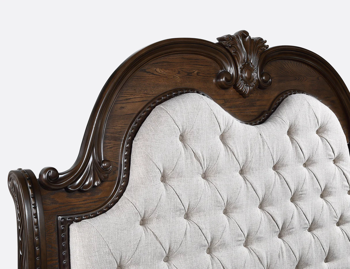 Stanley Upholstered Sleigh Bedroom Set