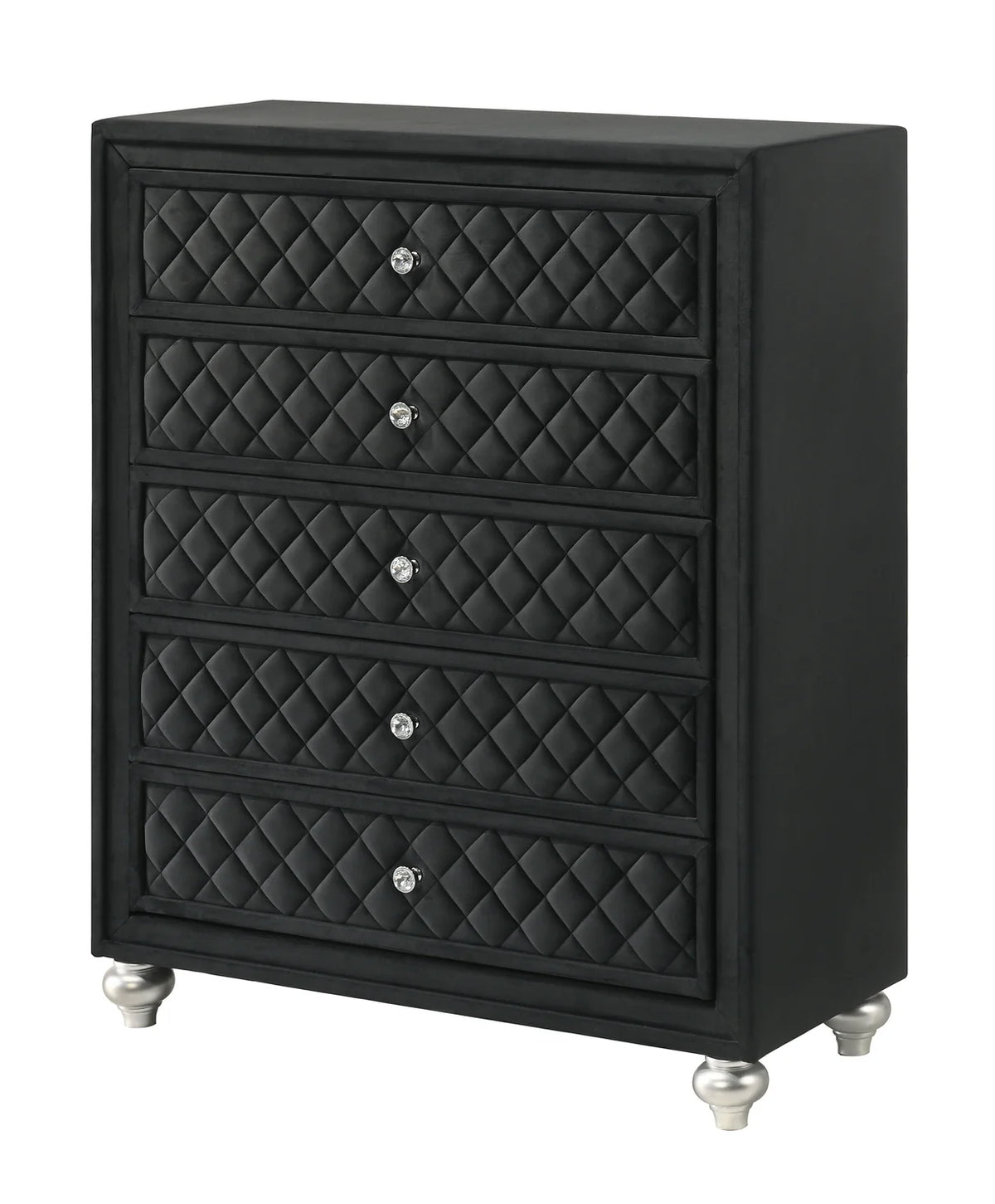 Juego de dormitorio Cameo con panel tapizado