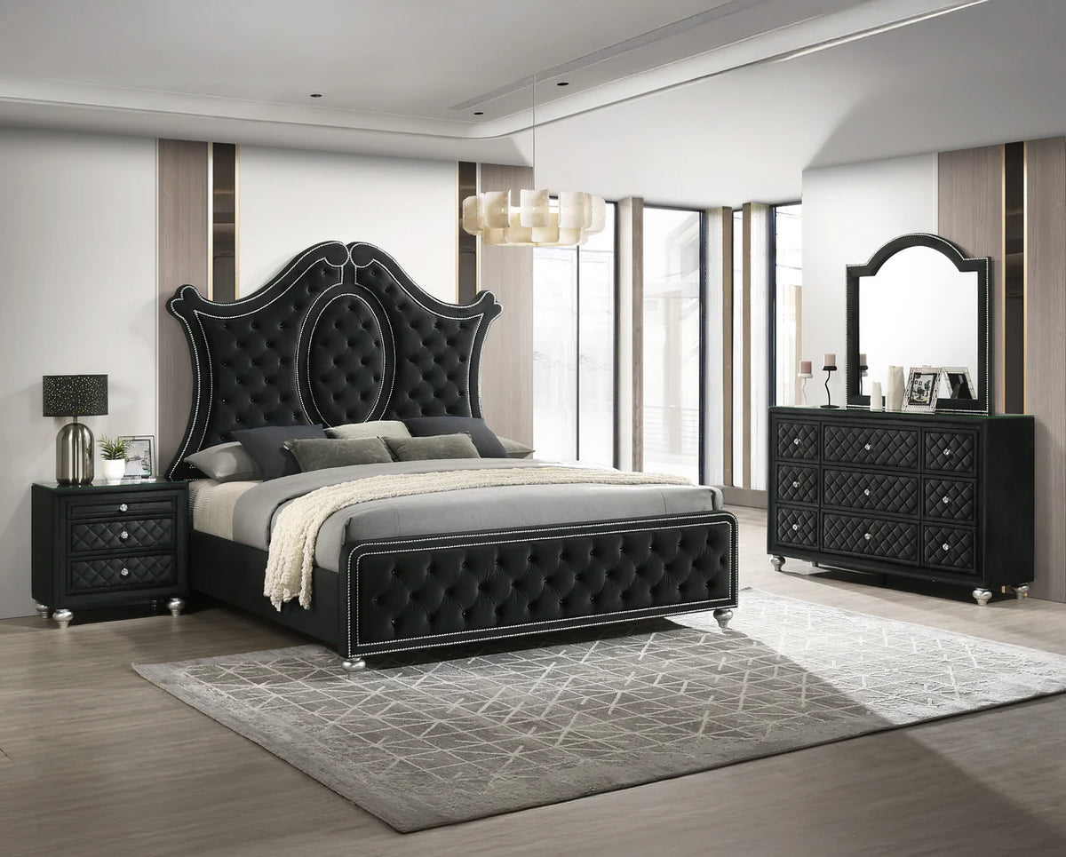 Cameo Upholstered Panel Bedroom Set