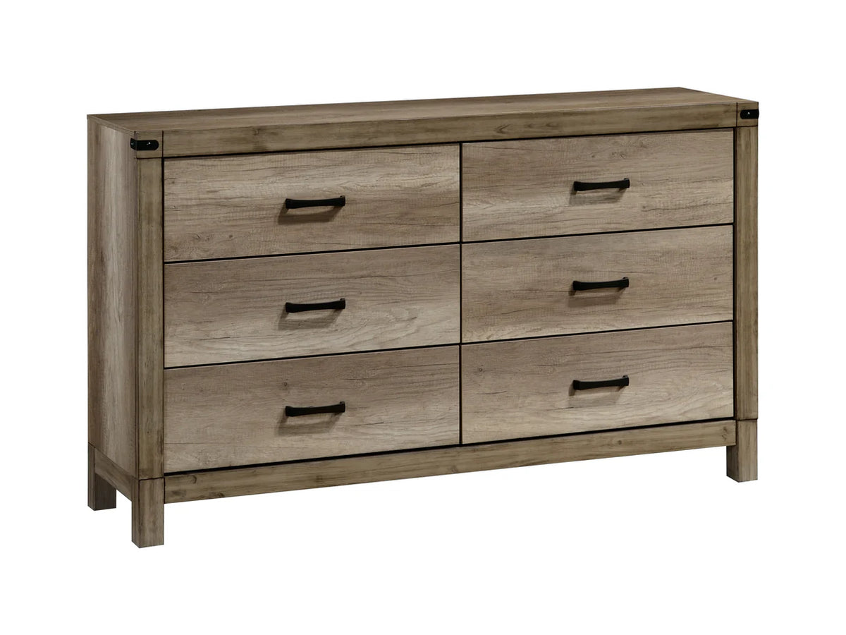 Dormitorio Matteo Melamine con Panel Tapizado