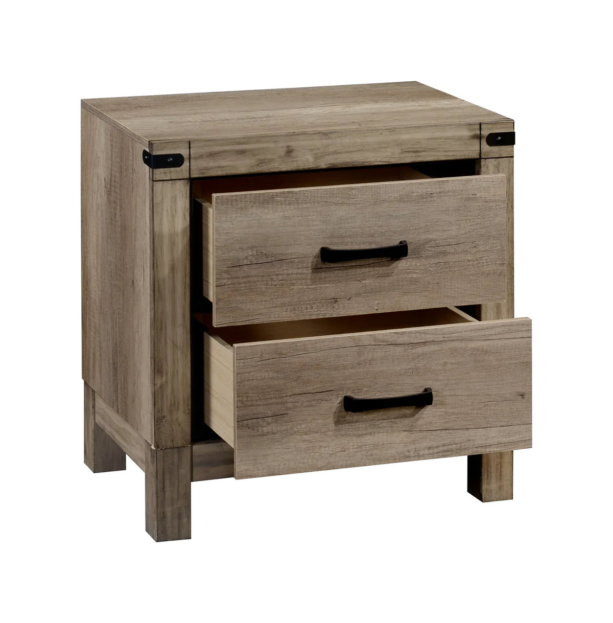 Dormitorio Matteo Melamine con Panel Tapizado