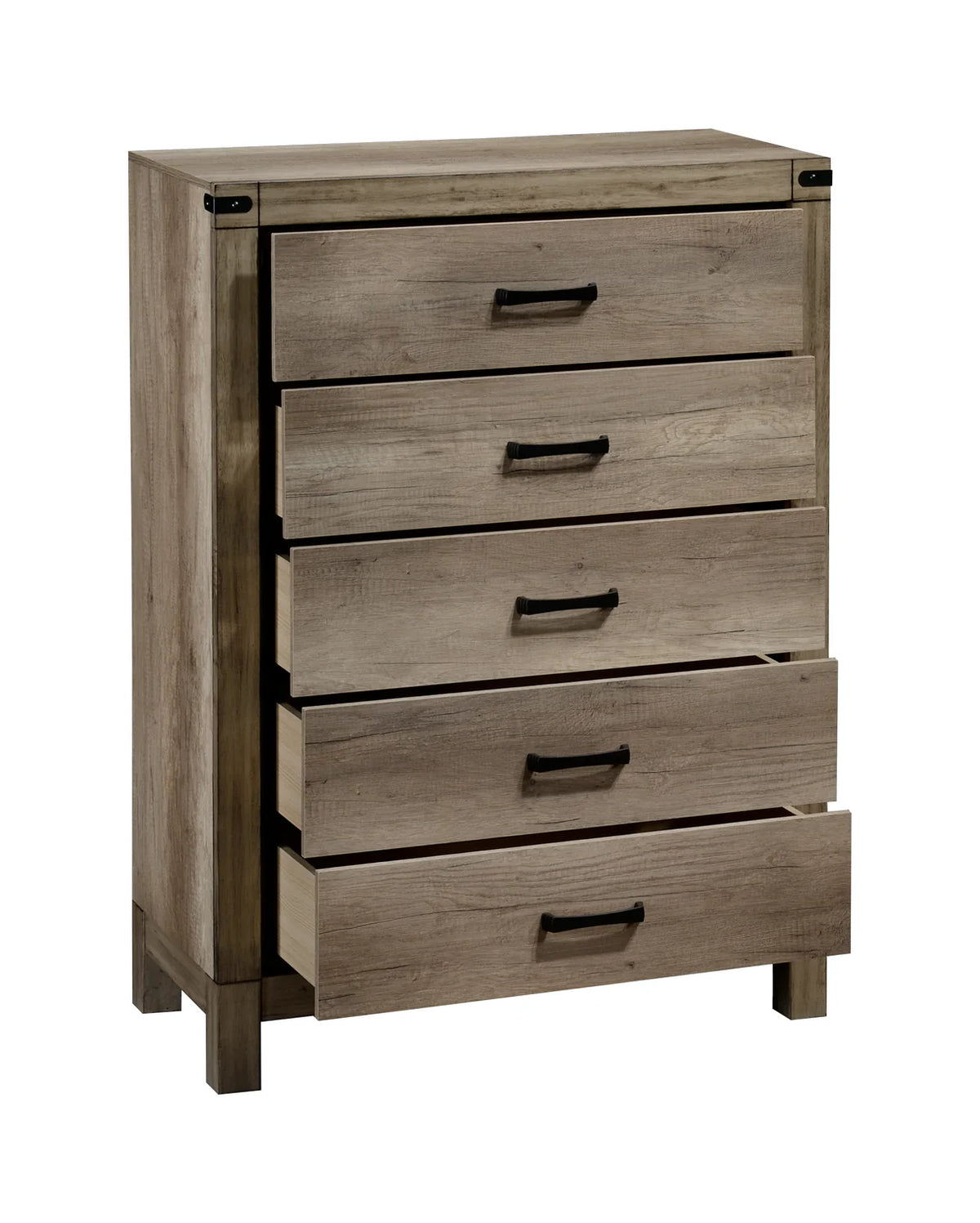 Dormitorio Matteo Melamine con Panel Tapizado