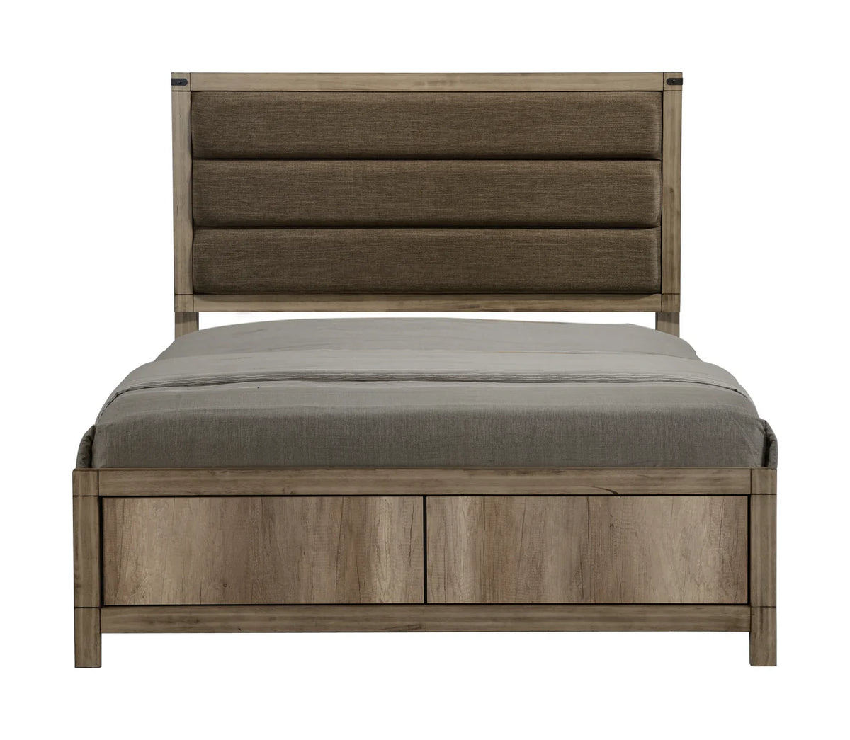 Dormitorio Matteo Melamine con Panel Tapizado