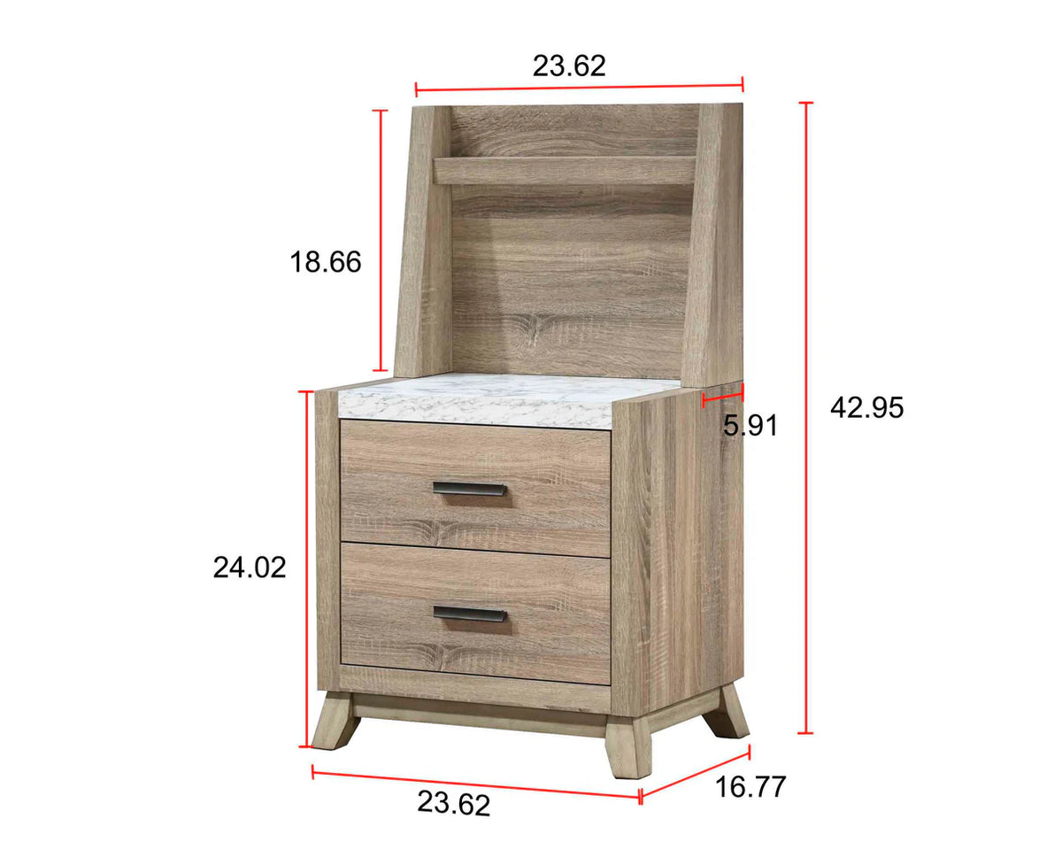 Dormitorio de panel natural Tilston