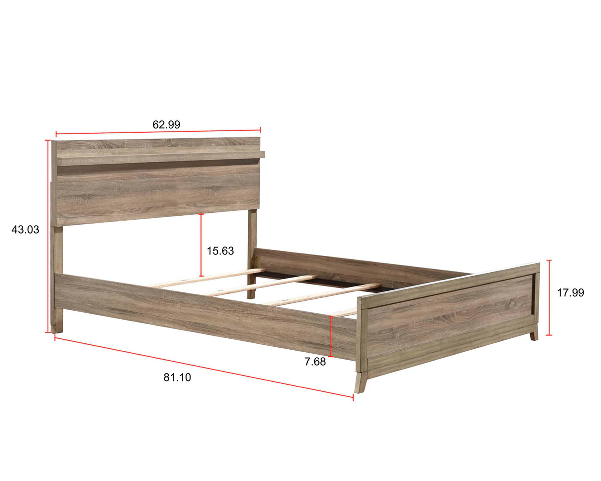 Dormitorio de panel natural Tilston