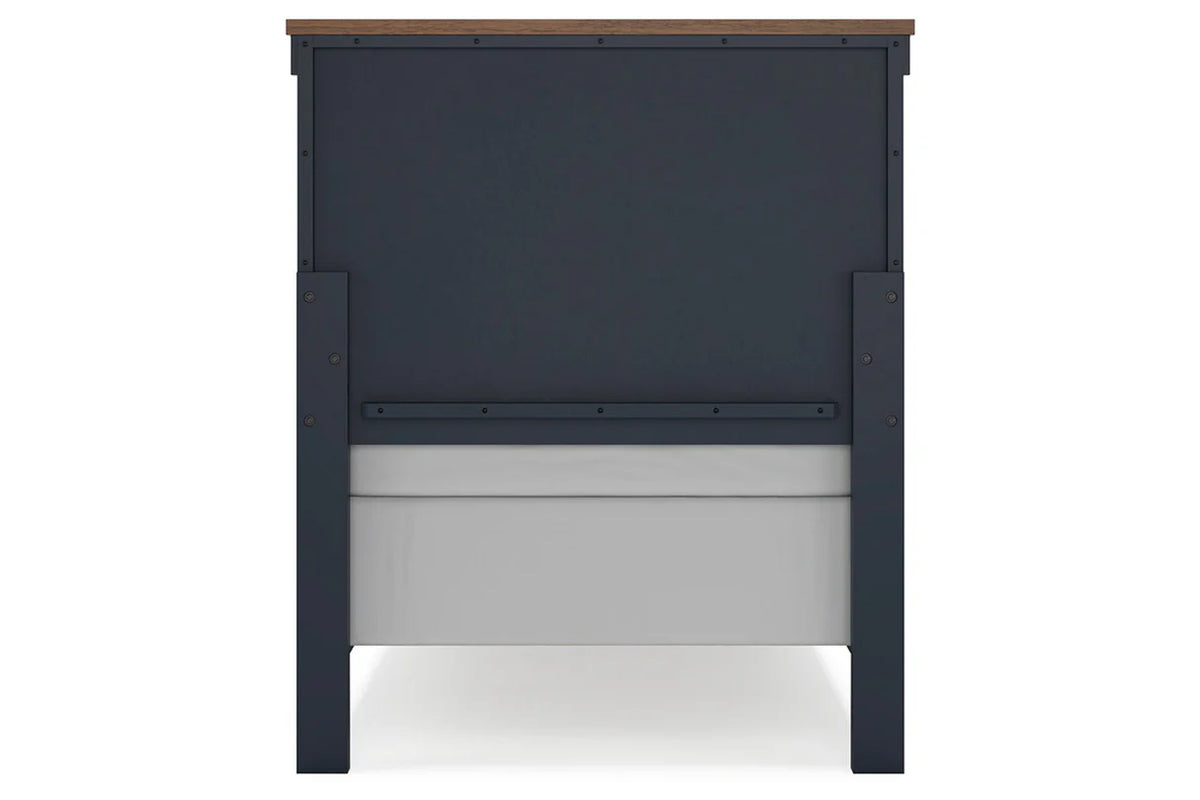 Landocken Brown/Blue Youth Panel Bedroom Set