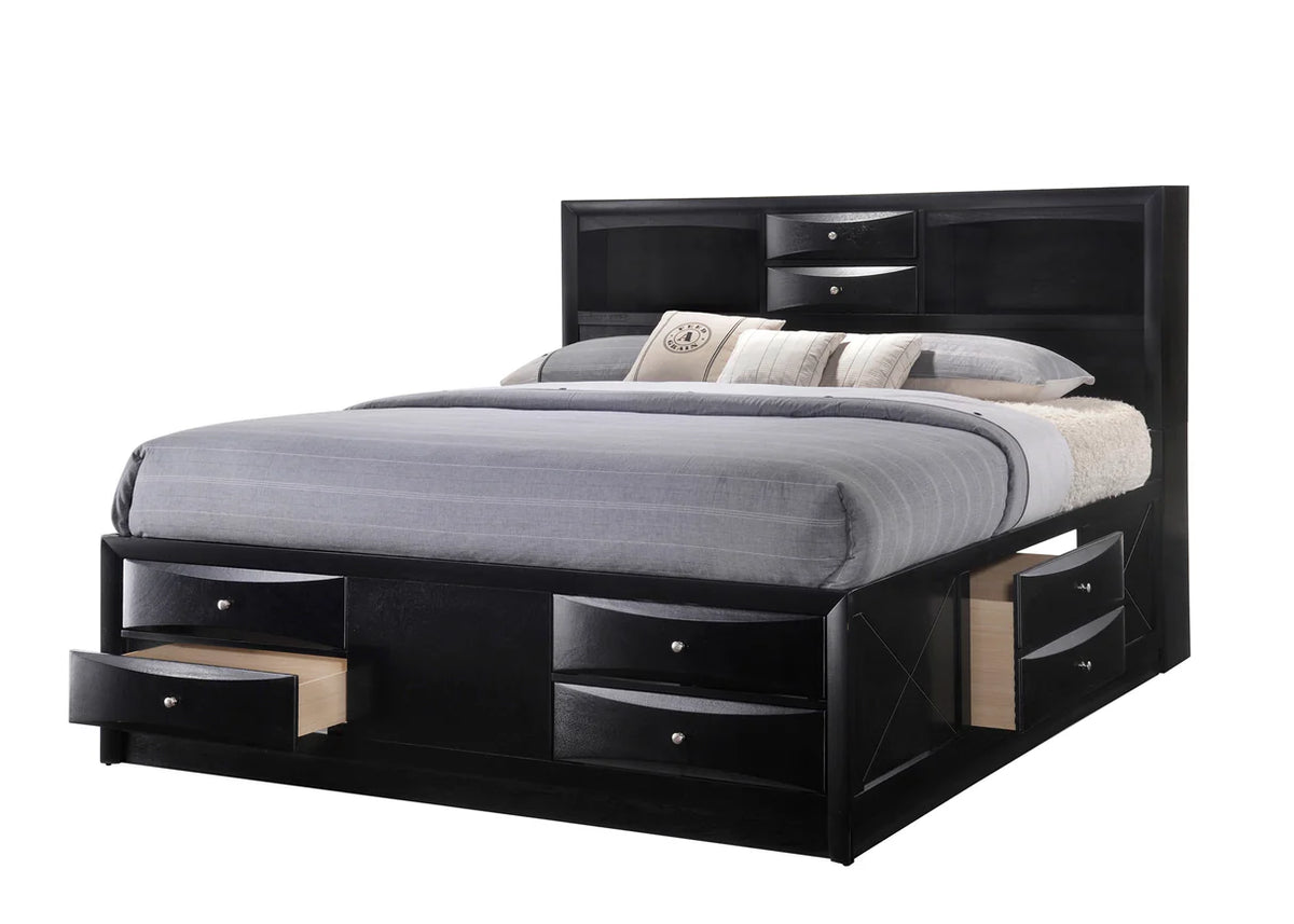 Emily Storage Platform Bedroom Set