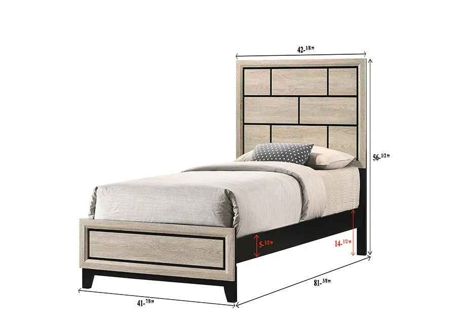 Akerson Panel Youth Bedroom Set