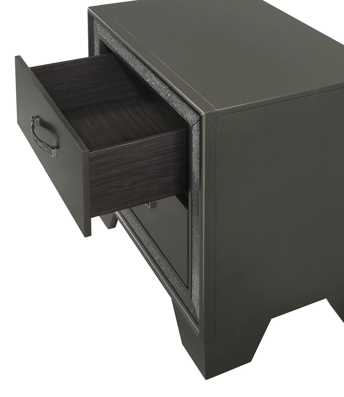 Juego de dormitorio de paneles Kaia Gray