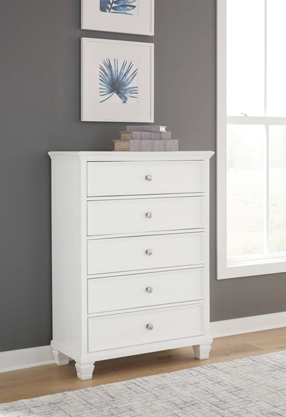 Fortman White Youth Panel Bedroom Set
