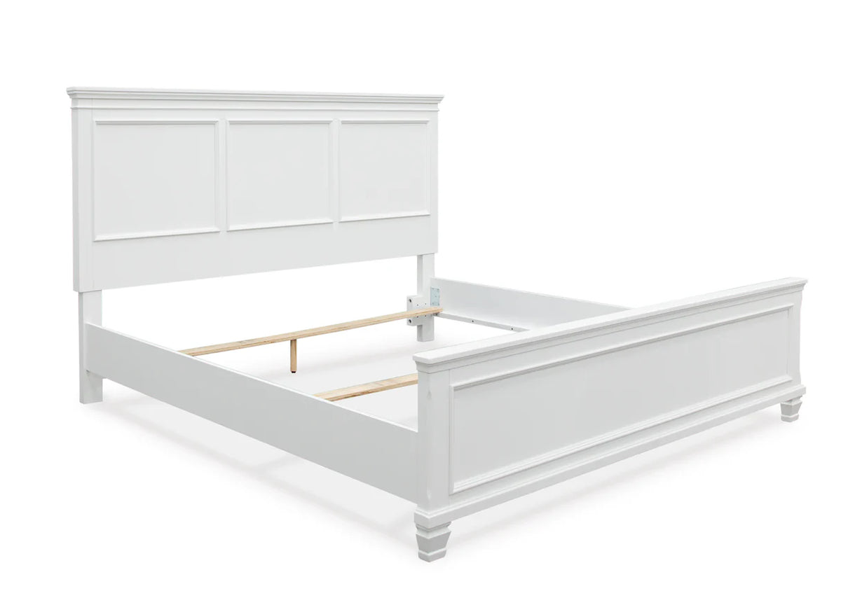 Fortman White Youth Panel Bedroom Set
