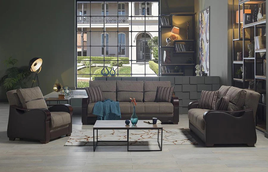 Bennett Redeyef Brown Living Room Set