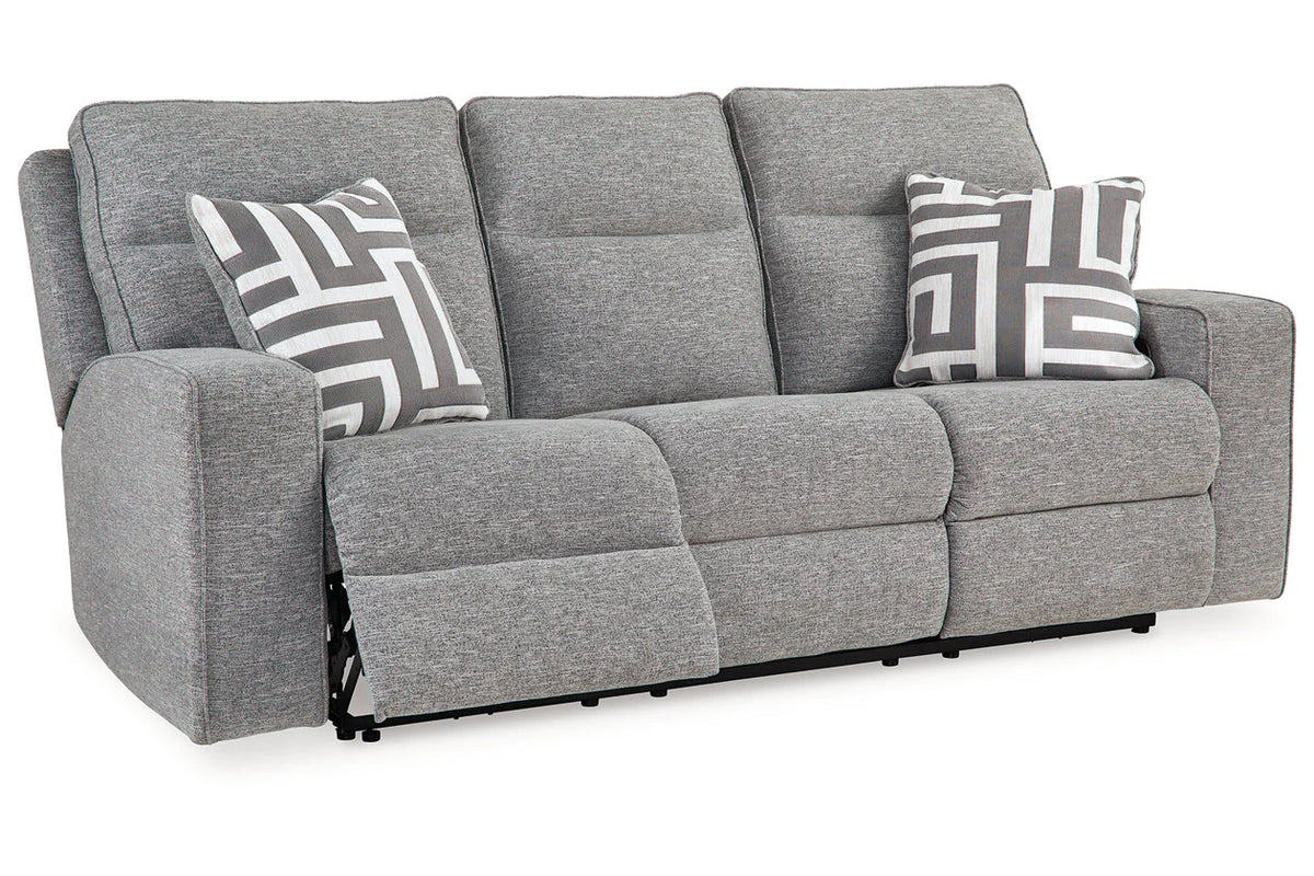Biscoe Pewter 3-Piece Power Reclining Set or Seats