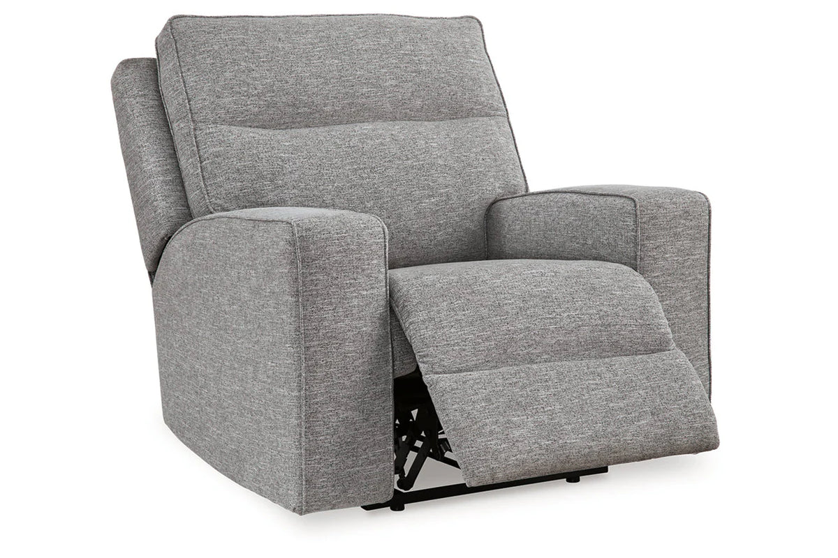 Biscoe Pewter 3-Piece Power Reclining Set or Seats