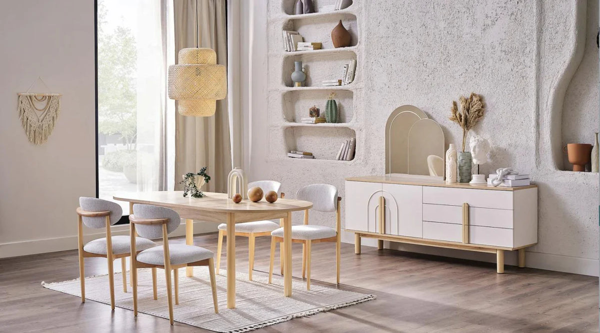 Boheems Palermo White Buffet