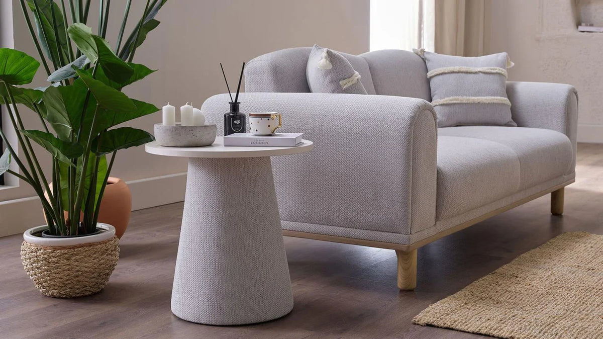 Boheems Cream Sofa & Loveseat