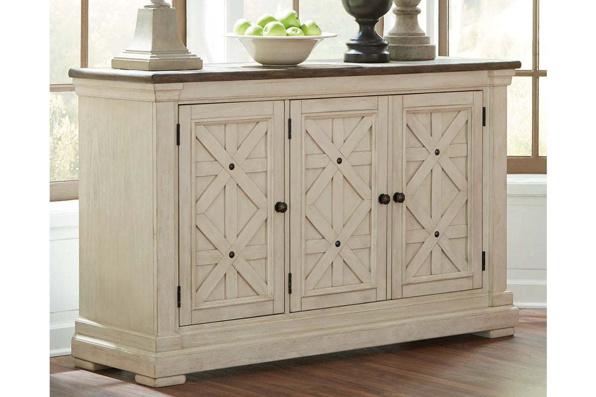 Bolanburg Cream Two-Tone Dining Server