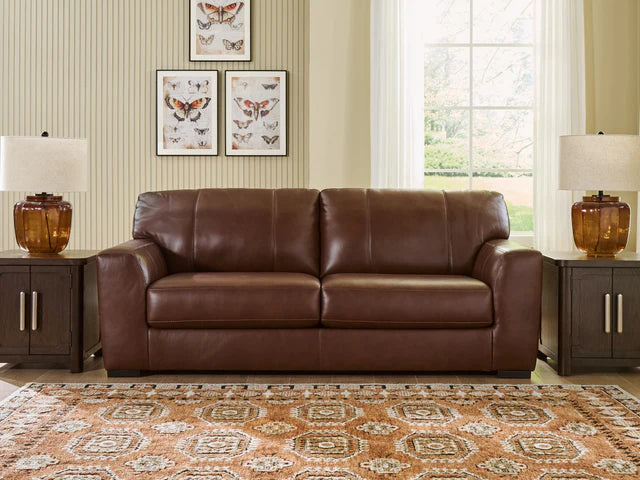 Brogliano Canyon Leather-Match Sofa