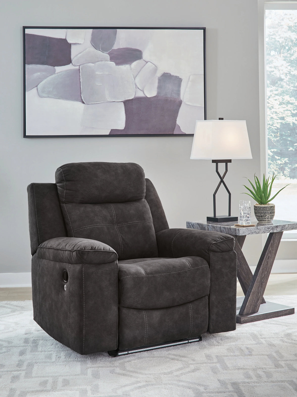 Juego de sala reclinable contemporáneo Brysonview