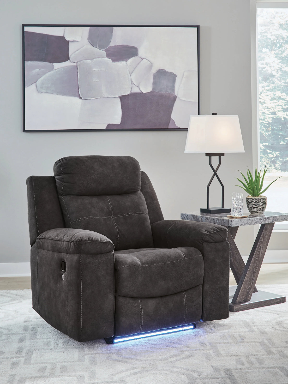 Juego de sala reclinable contemporáneo Brysonview
