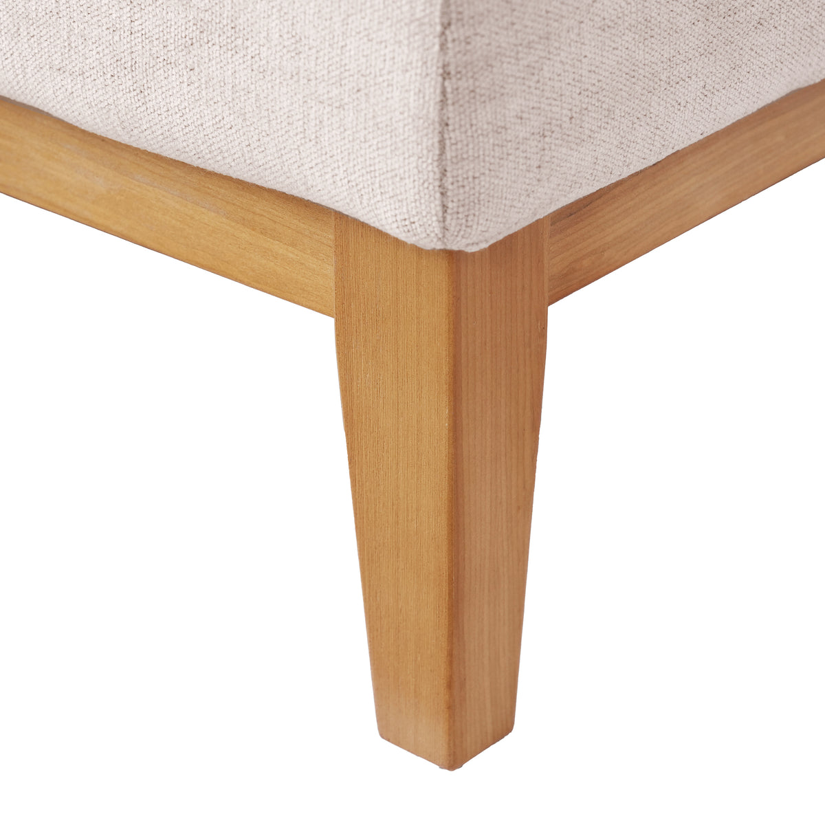 Modern Linen-Look L-Shaped Sectional