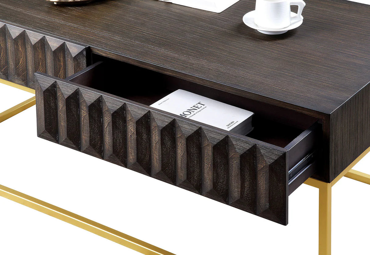 Juego de comedor Dary negro/marrón de altura de mostrador