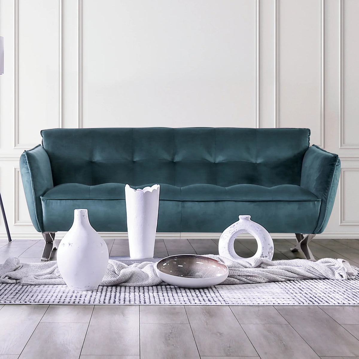 Civellutino Teal Sofa, Loveseat or Chair