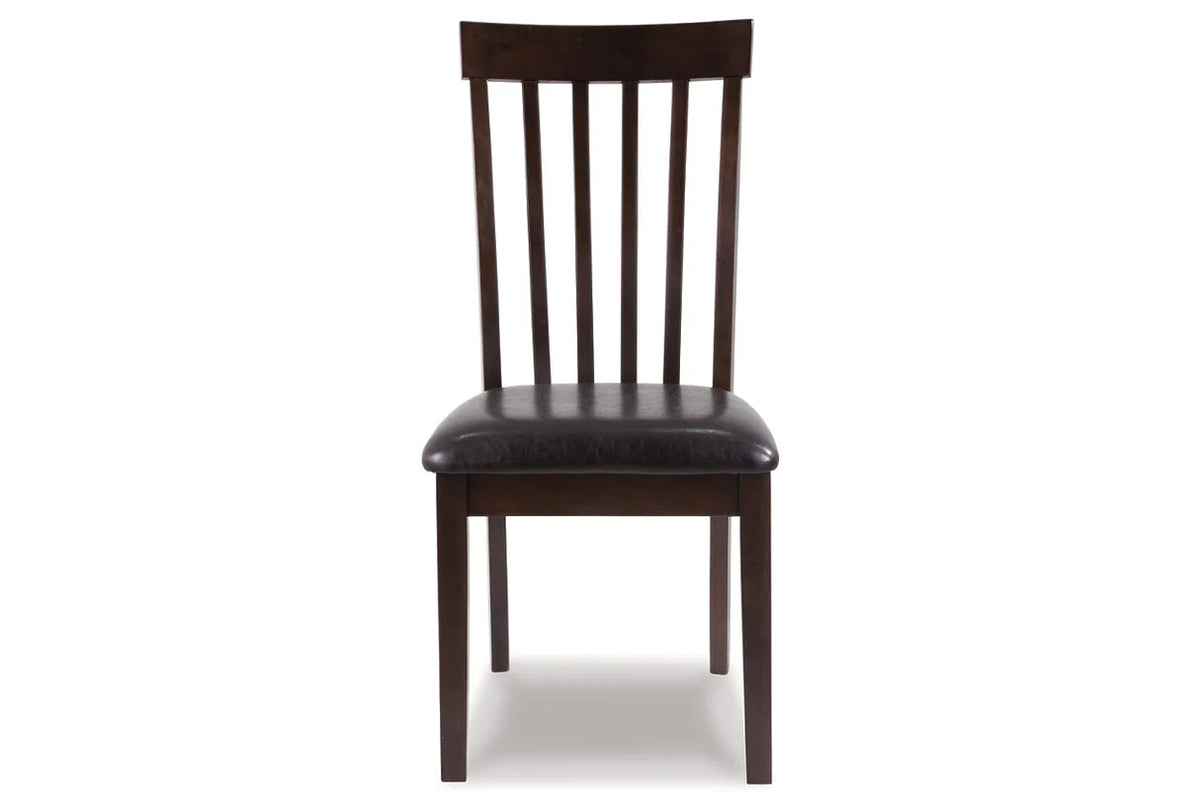 Hammis Dark Brown Dining Side Chairs, Set of 2