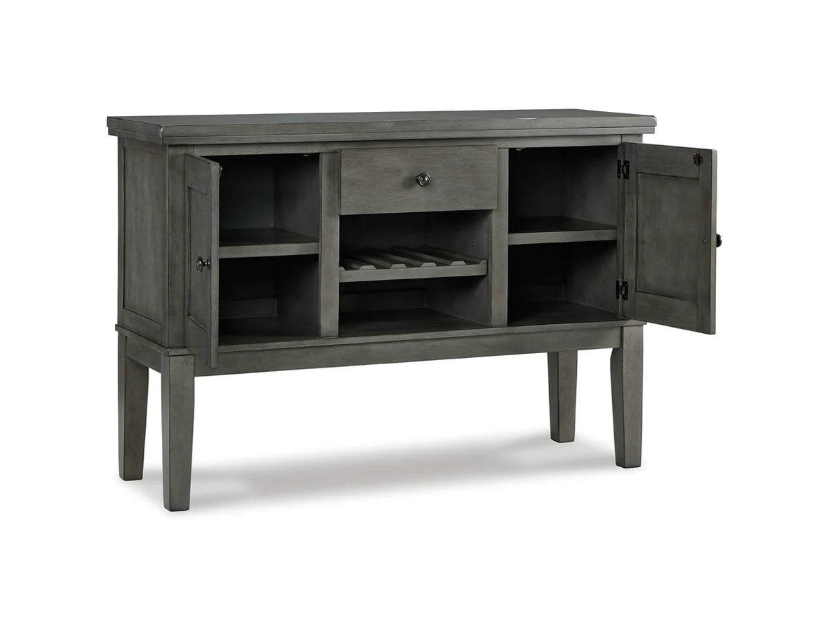 Hallanden Gray Dining Server