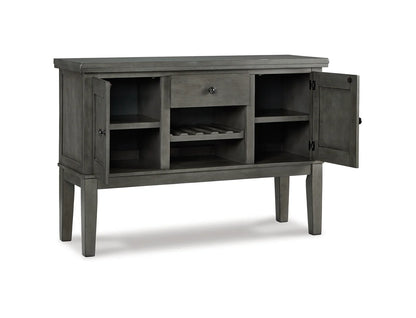 Hallanden Gray Dining Server