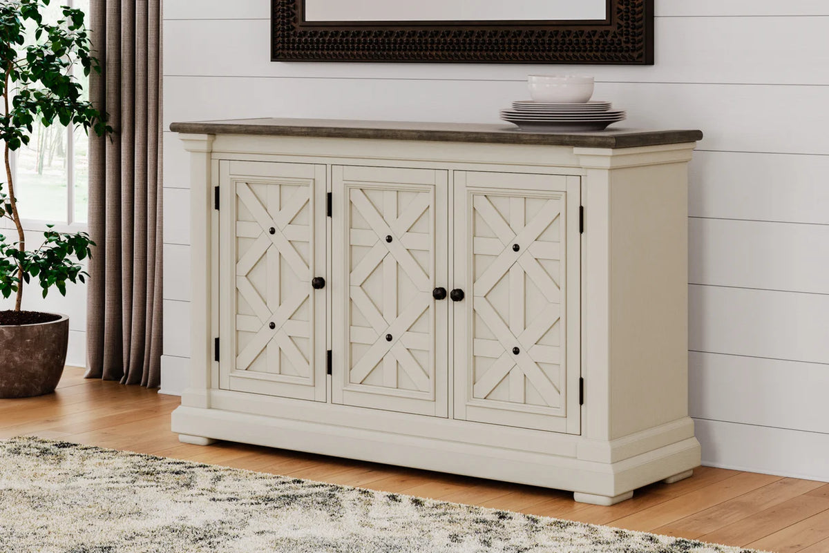 Bolanburg Cream Two-Tone Dining Server