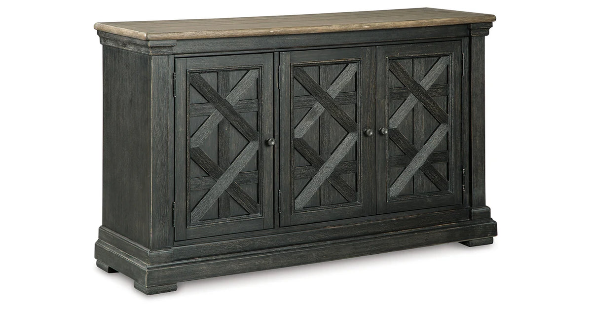 Tyler Creek Black & Gray Dining Server