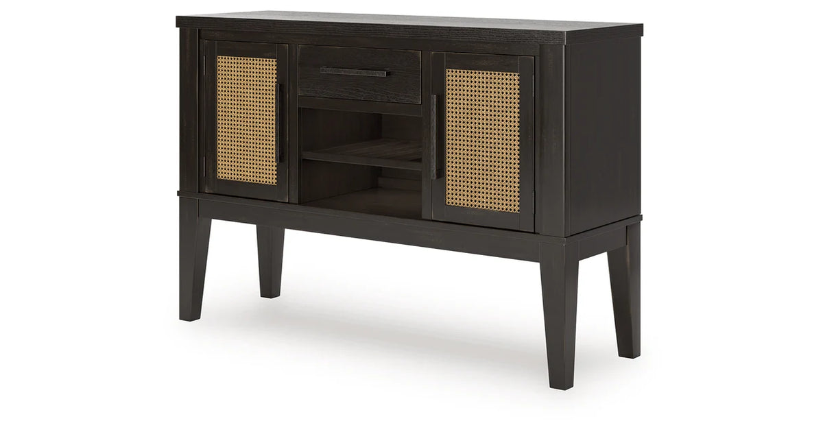 Galliden Aged Black Dining Server