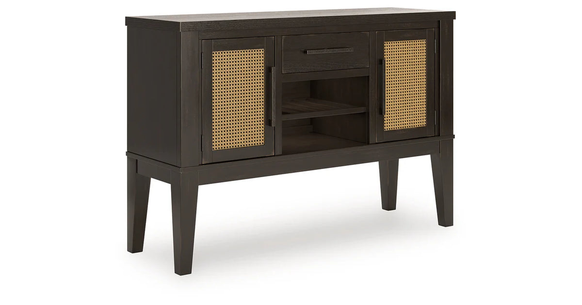 Galliden Aged Black Dining Server