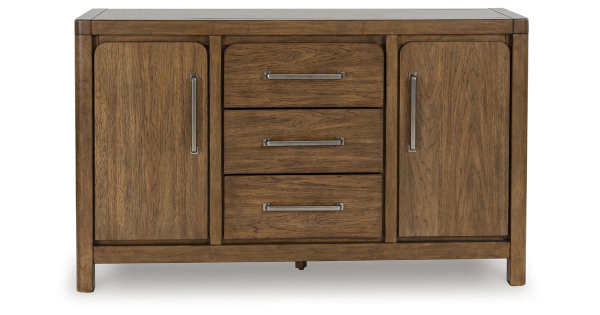 Cabalynn Light Brown Dining Server