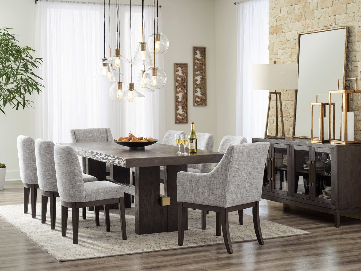 Burkhaus Dark Brown Extension Table & Dining Sets