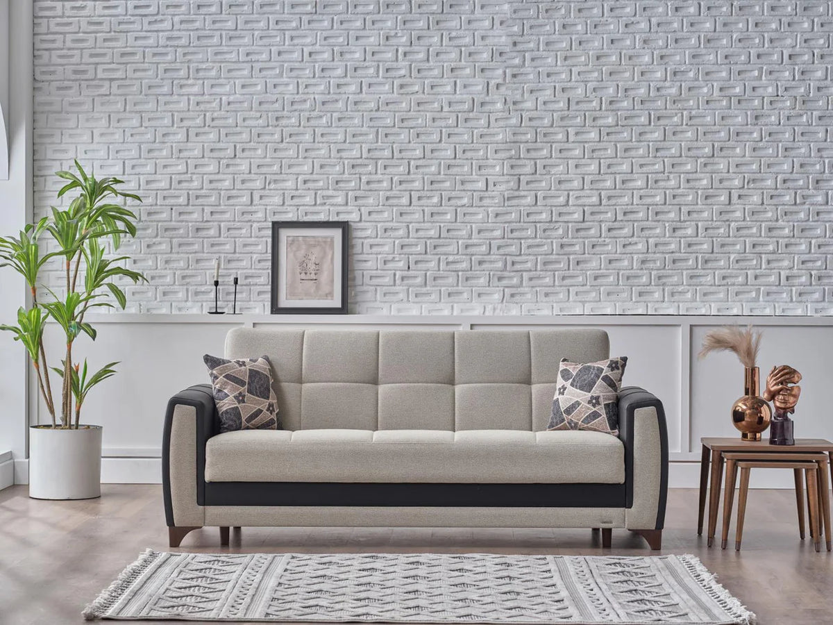 Dublin Boss Cream Living Room Set
