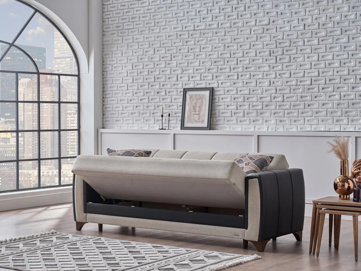 Dublin Boss Cream Living Room Set