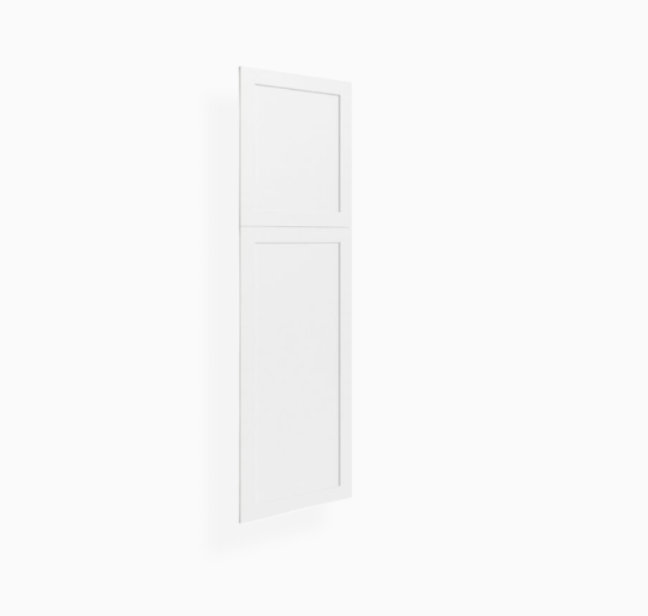 White Shaker Tall Decorative Door Panel